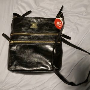 Black crossbody bag